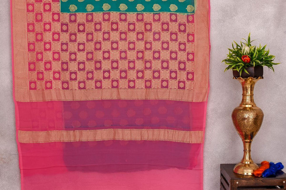 Thumbnail: Hana sarees georgette saree PSHS220002