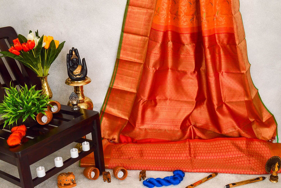 Thumbnail: Shreenivas silks Kanjivaram silk saree PSSR011099