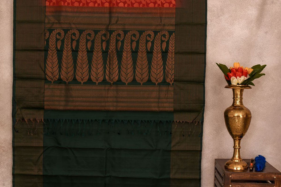 Thumbnail: A Silk Weave Soft silk saree PSAC090709