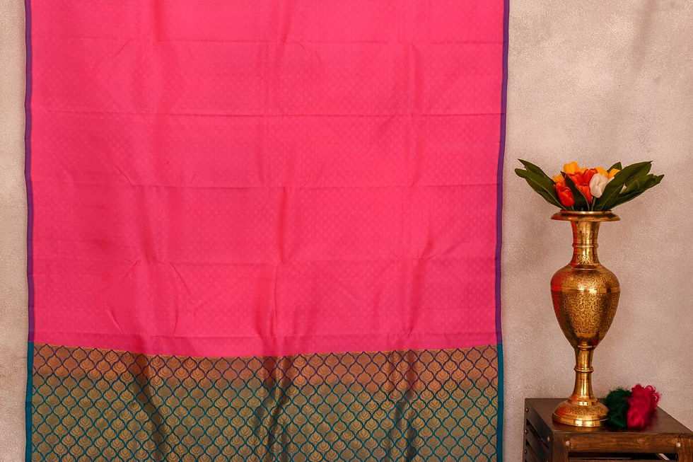 Thumbnail: A Silk Weave Soft silk saree PSAC090747