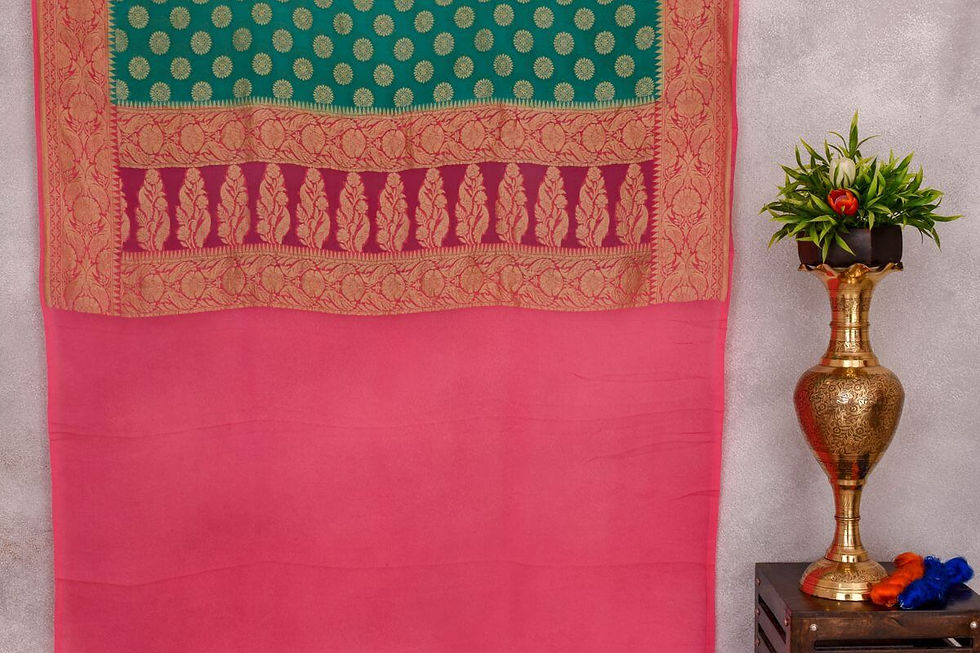 Thumbnail: Hana sarees georgette saree PSHS220004