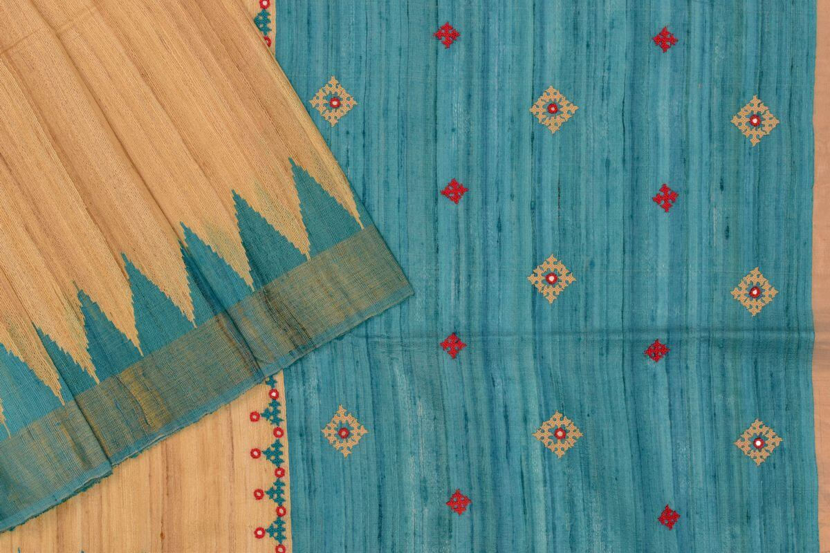 Chakor Khadi Tussar Silk saree PSCK260003