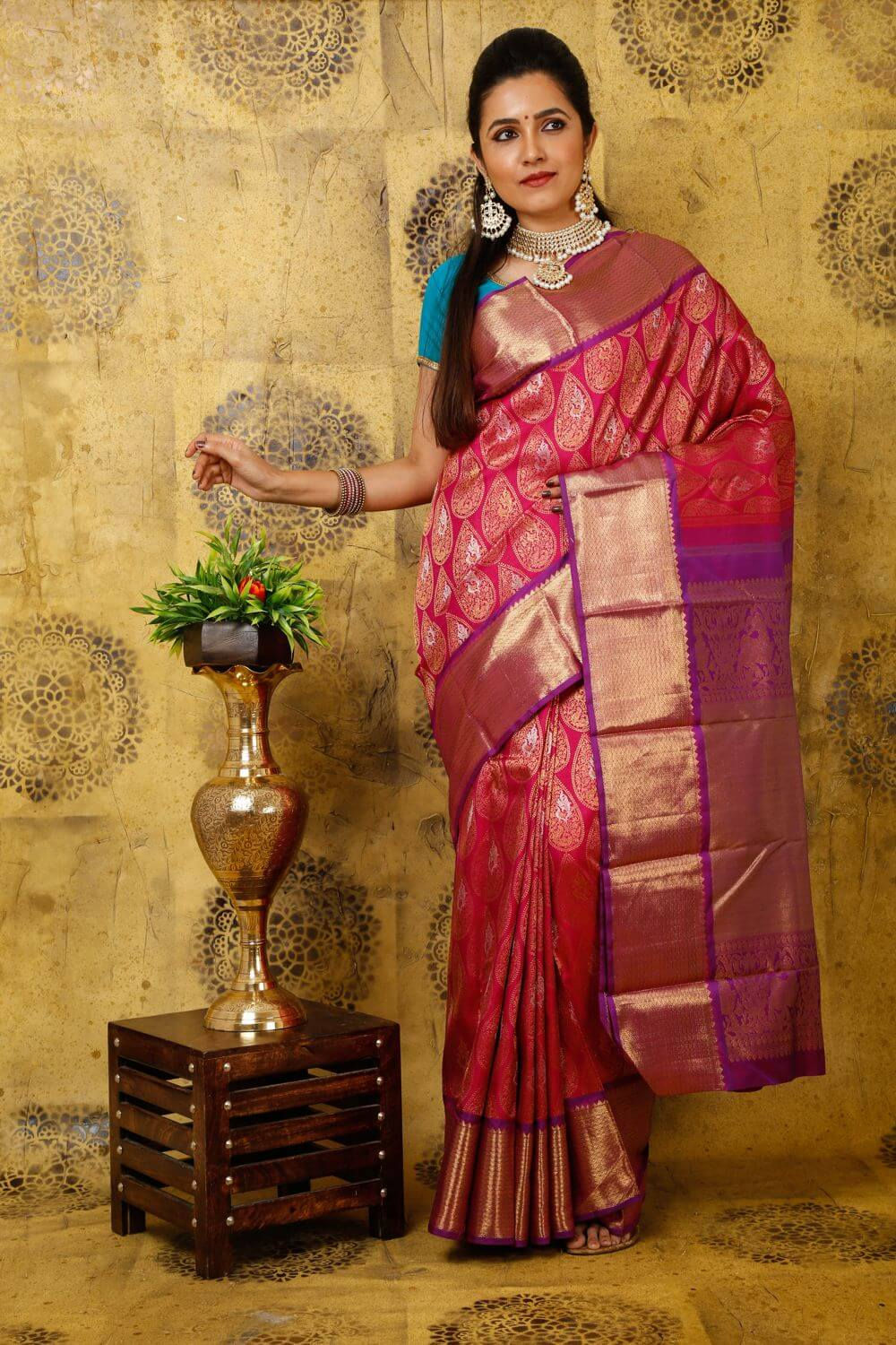 TheSilkLine Kanjivaram silk saree PSTL021348