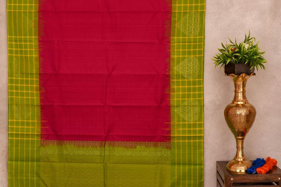 Thumbnail: A Silk Weave soft silk saree PSAC090397