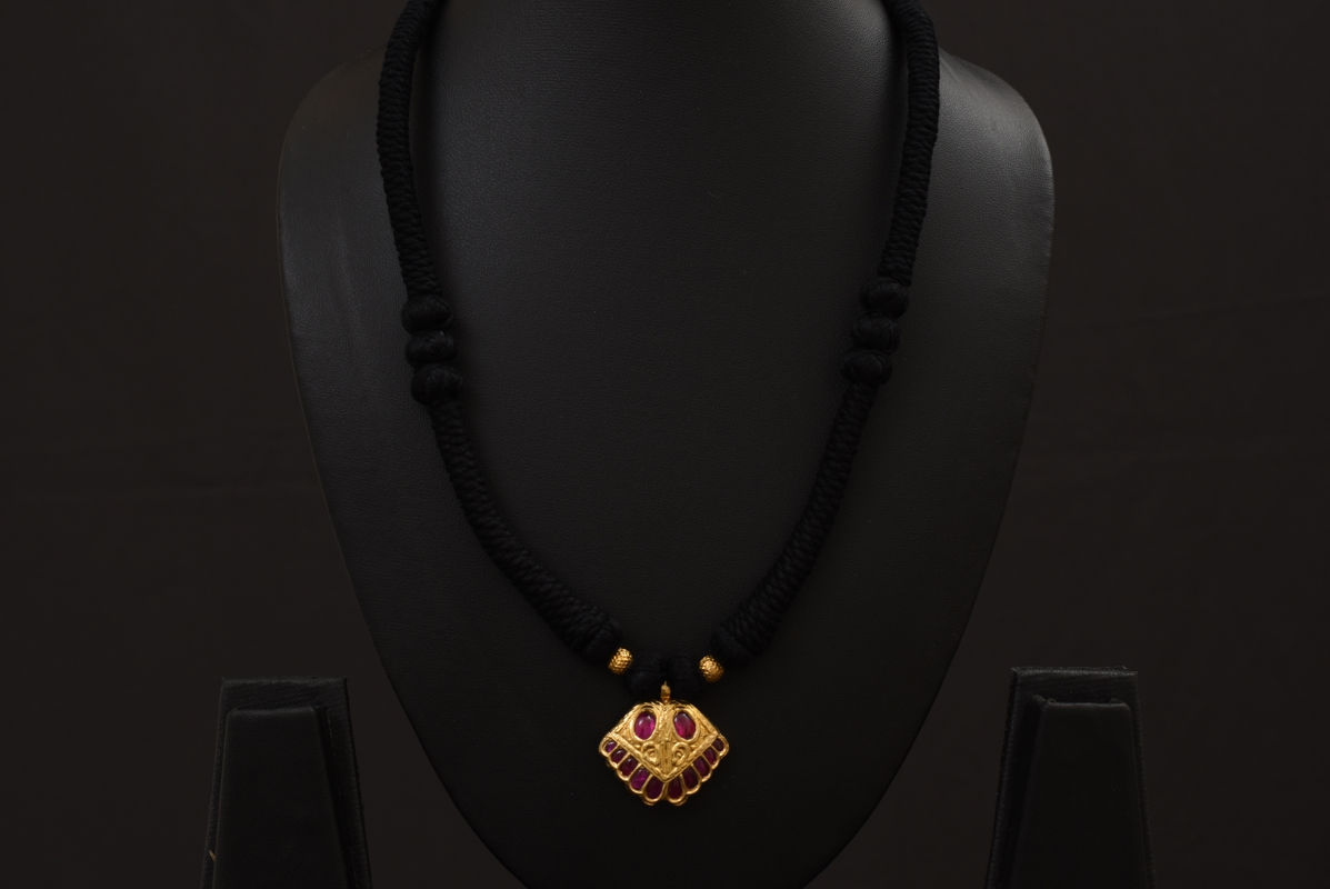 Alankrita Silver Necklace PSAL1025