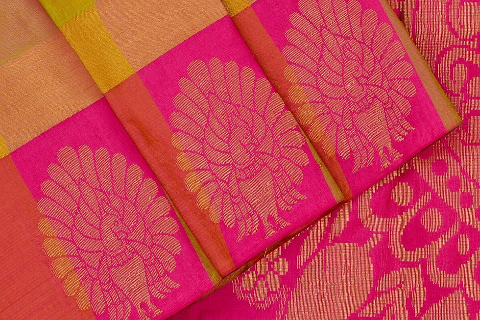 Thumbnail: A Silk Weave soft silk saree PSAC090027