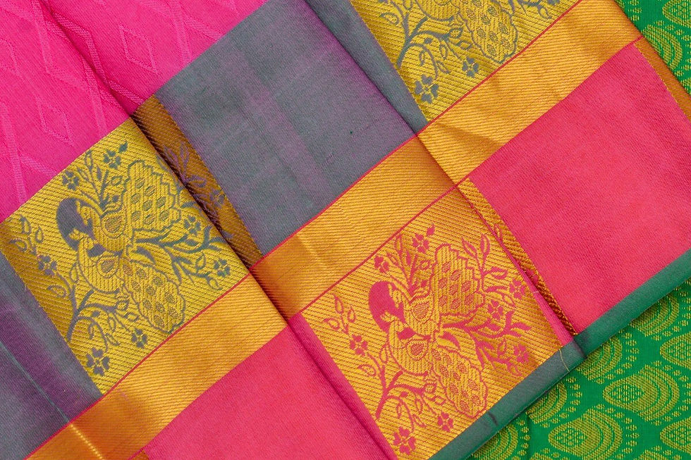 Thumbnail: A Silk Weave soft silk saree PSAC090097