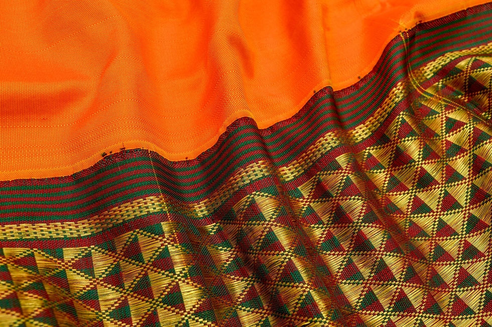 Thumbnail: Shreenivas silks nine and a half yards silk saree PSSR011852