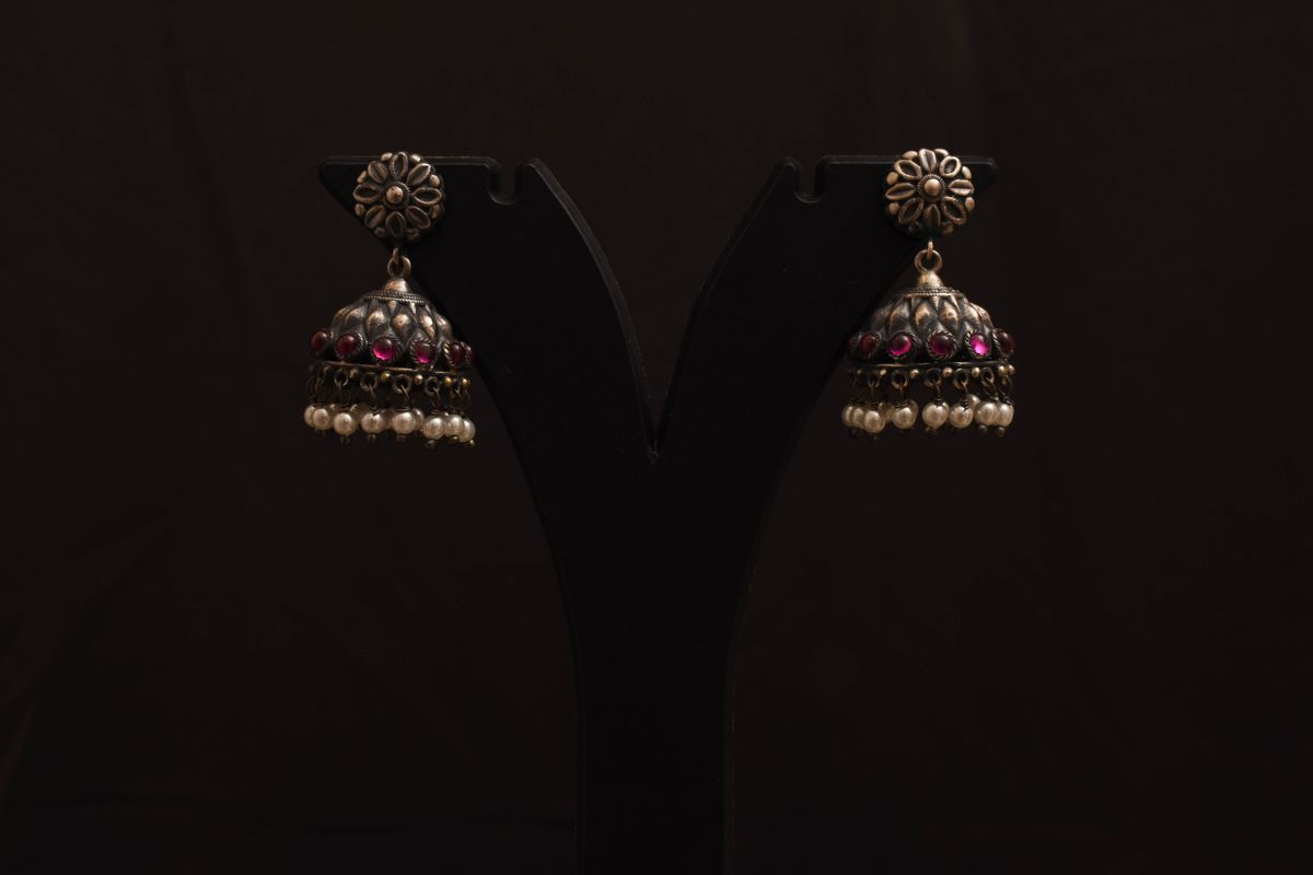 Alankrita Silver Earrings PSAL100082
