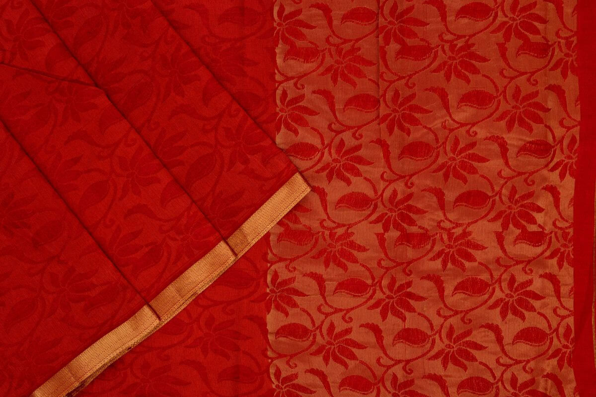 A Silk Weave dupion soft silk saree PSAC090230