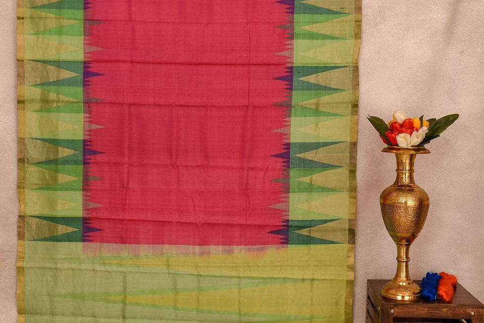 Thumbnail: Shreenivas silks Tussar silk saree PSSR013166