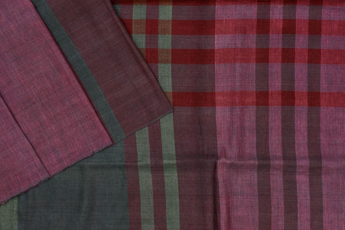 Thari Linen Cotton saree PSTR250027