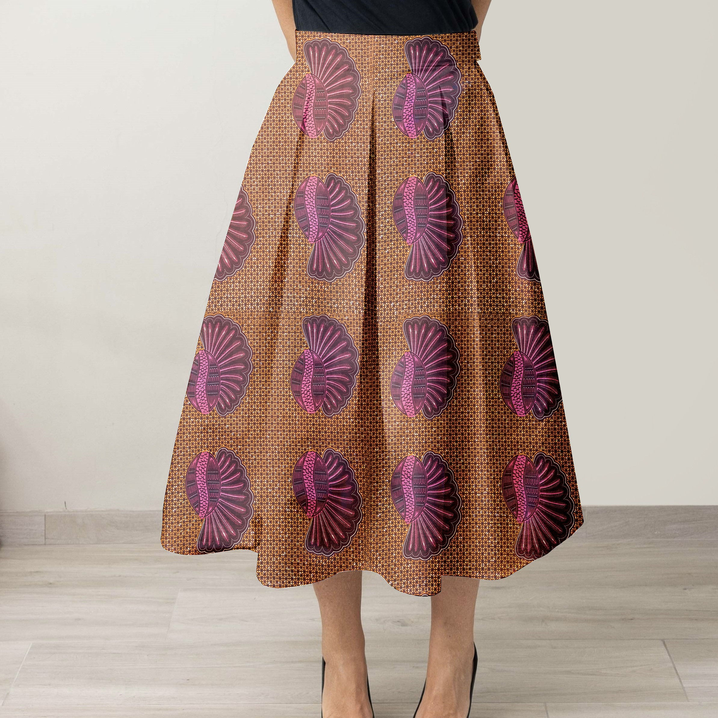 Alessandra Onorato gonna sartoriale Africa Collection