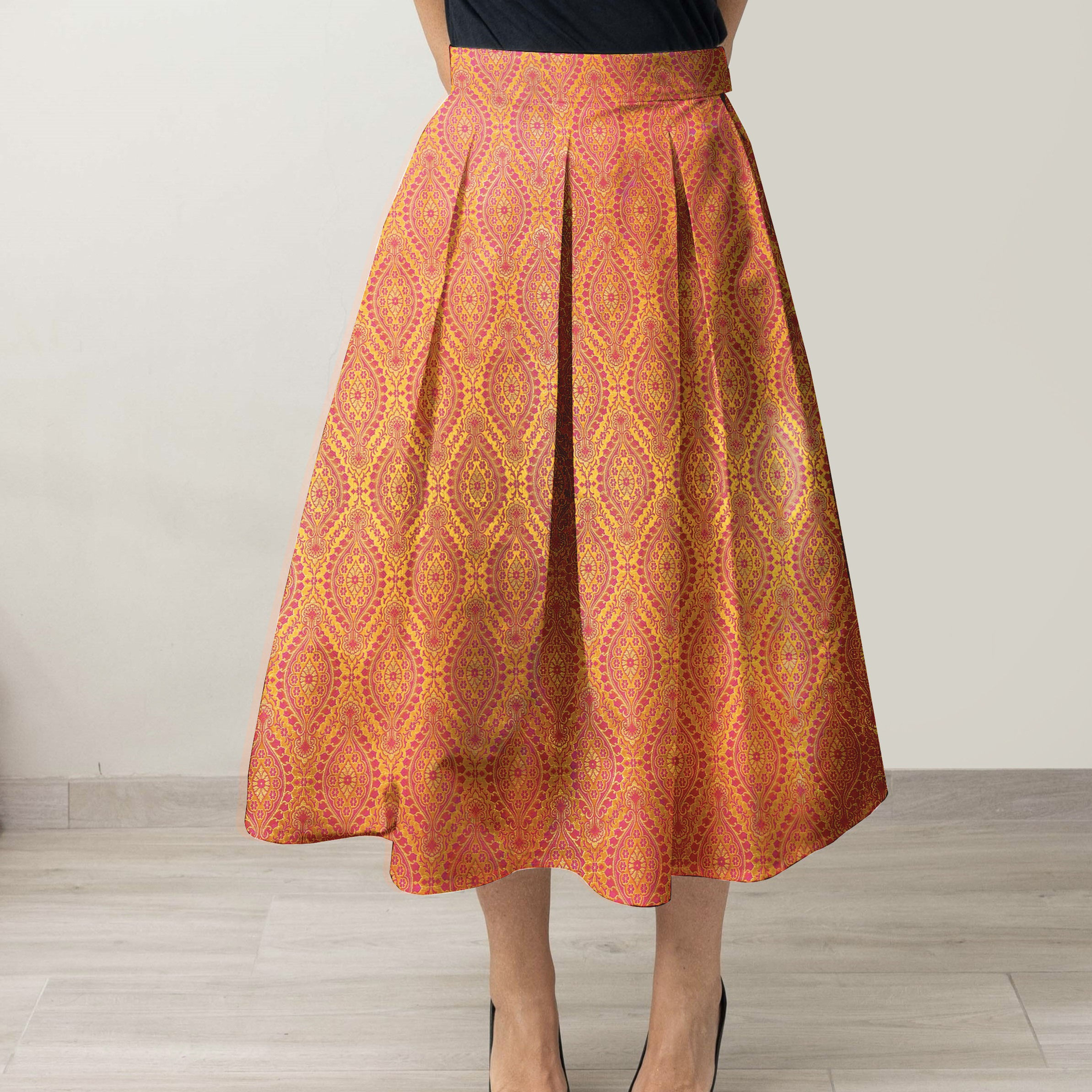 Alessandra Onorato gonna sartoriale India Collection