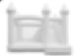Thumbnail: White Luxury Bounce House Combo Rental