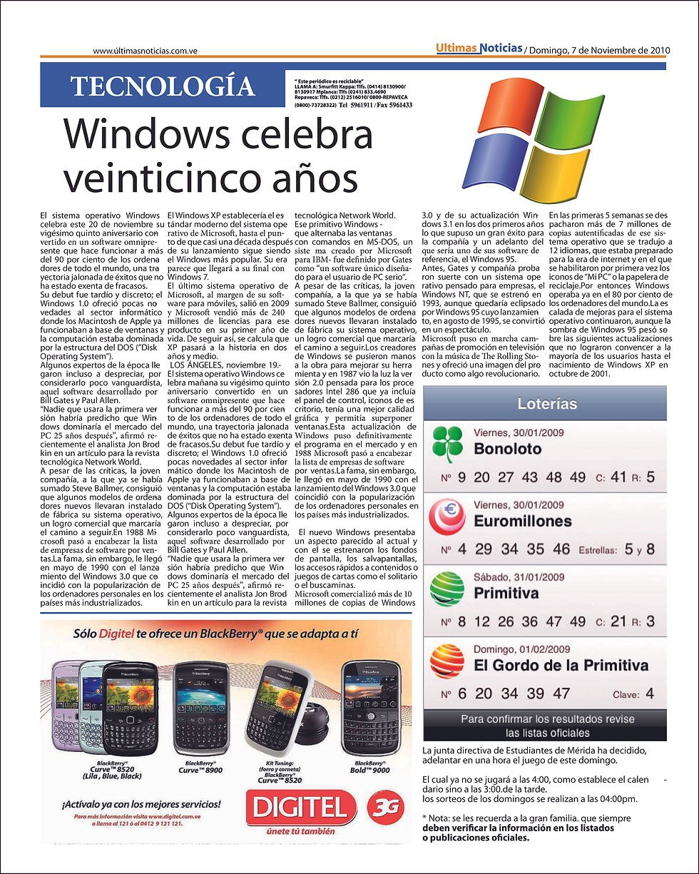 contra portada periodico