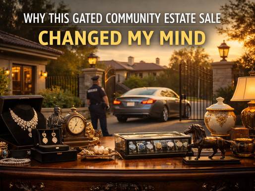 Why This Gated Community Estate Sale Changed My Mind