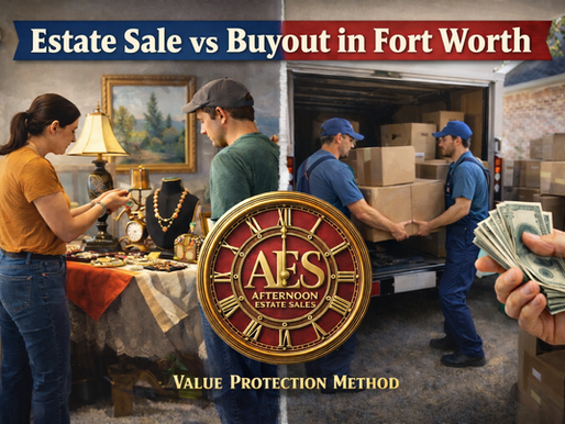 Estate Sale vs Buyout in Fort Worth