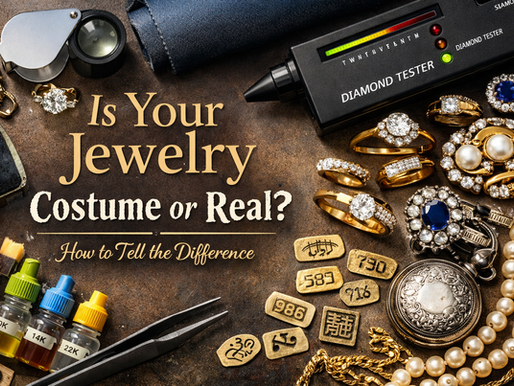 How to Tell If Your Jewelry Is Costume or Real