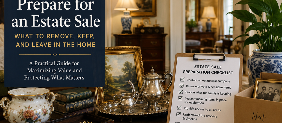 How to Prepare for an Estate Sale: