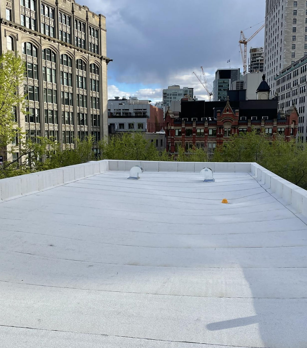 TPO membrane roof Montreal