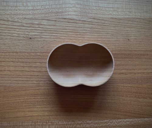 四十沢木材工芸｜輪島の匠 豆皿 ふたば | 茶禅草堂