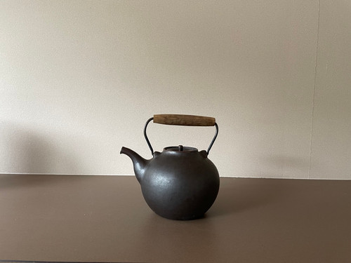 希少＊ 村上雄一　煮水器　耐熱土瓶 直火OK 希少＊ 村上雄一 煮水器 耐熱土瓶 直火OK キッチン・食器