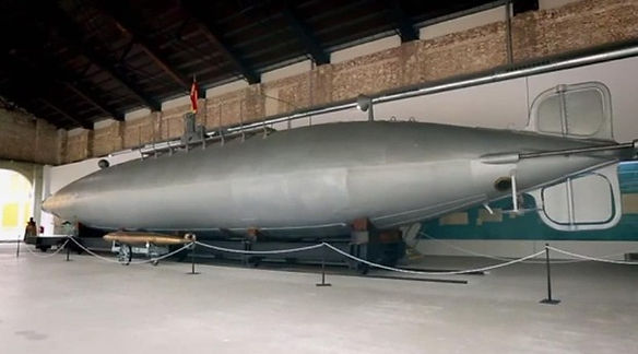 Submarino de Isaac Peral en el Museo Nav