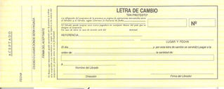 El Pagaré y la Letra de Cambio