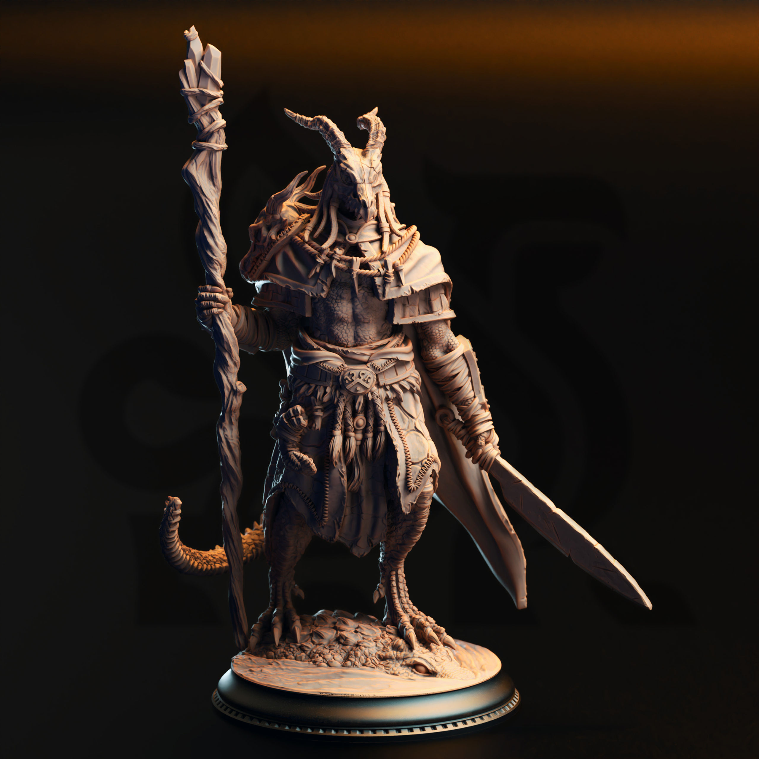 Clash of the Dragons - Horzin Ashen-Palm - Black Dragonkin Druid