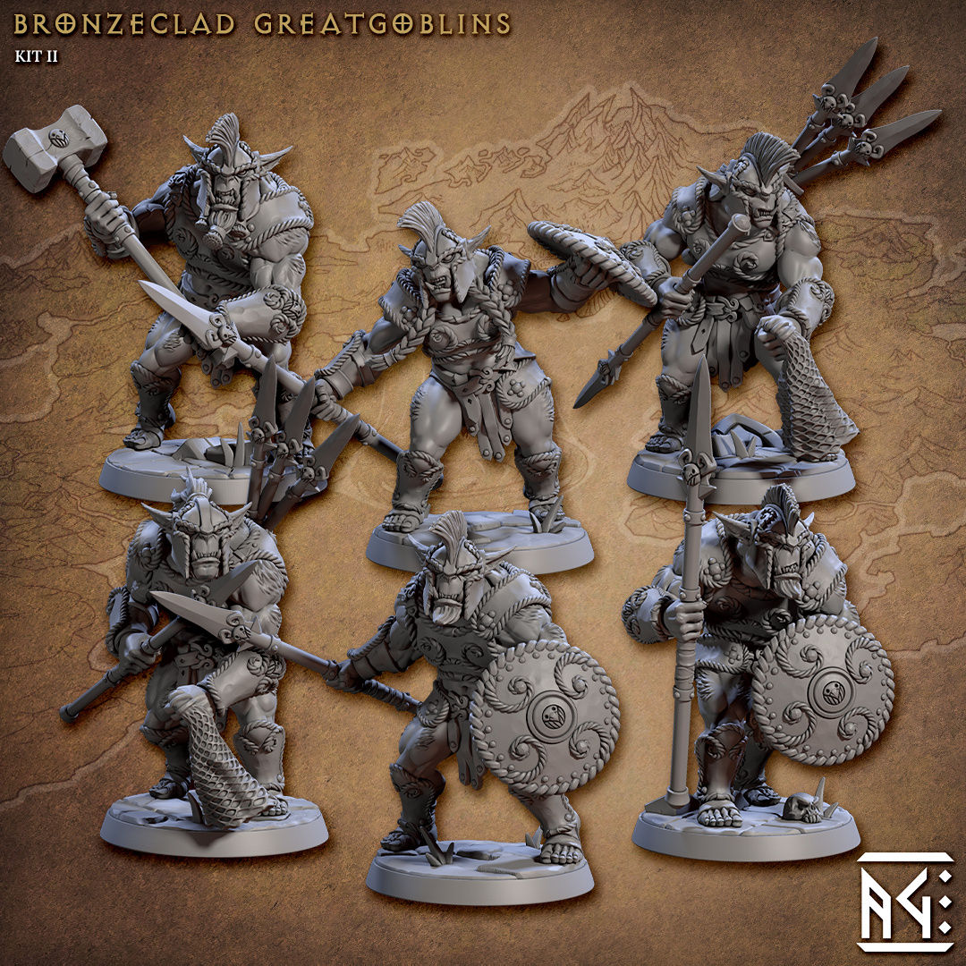 Bronzeclad Greatgoblins Greatgoblins Kit II