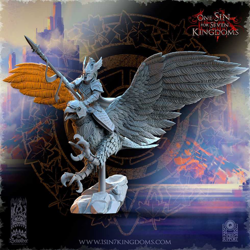 Thumbnail: SILVERMOOR ELVES GLORINDEL ON KING EAGLE