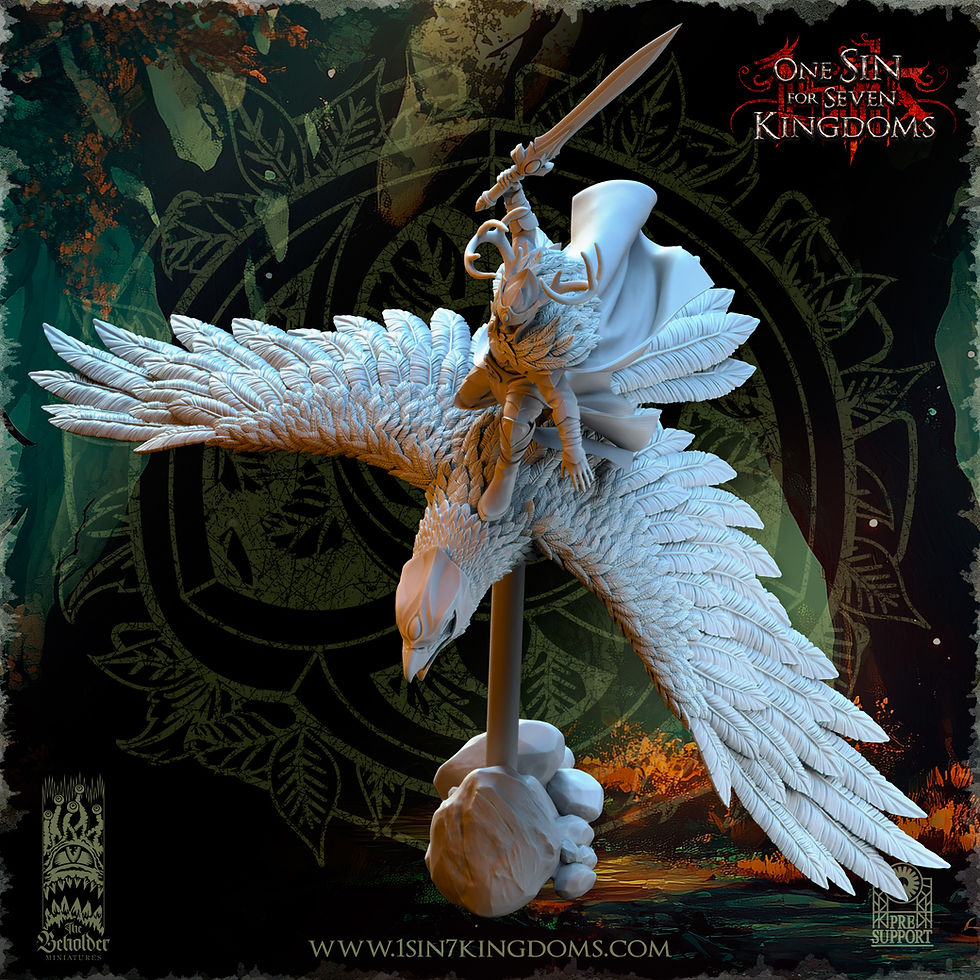 Thumbnail: Evergreen Elves Faelar Commander on Eagle