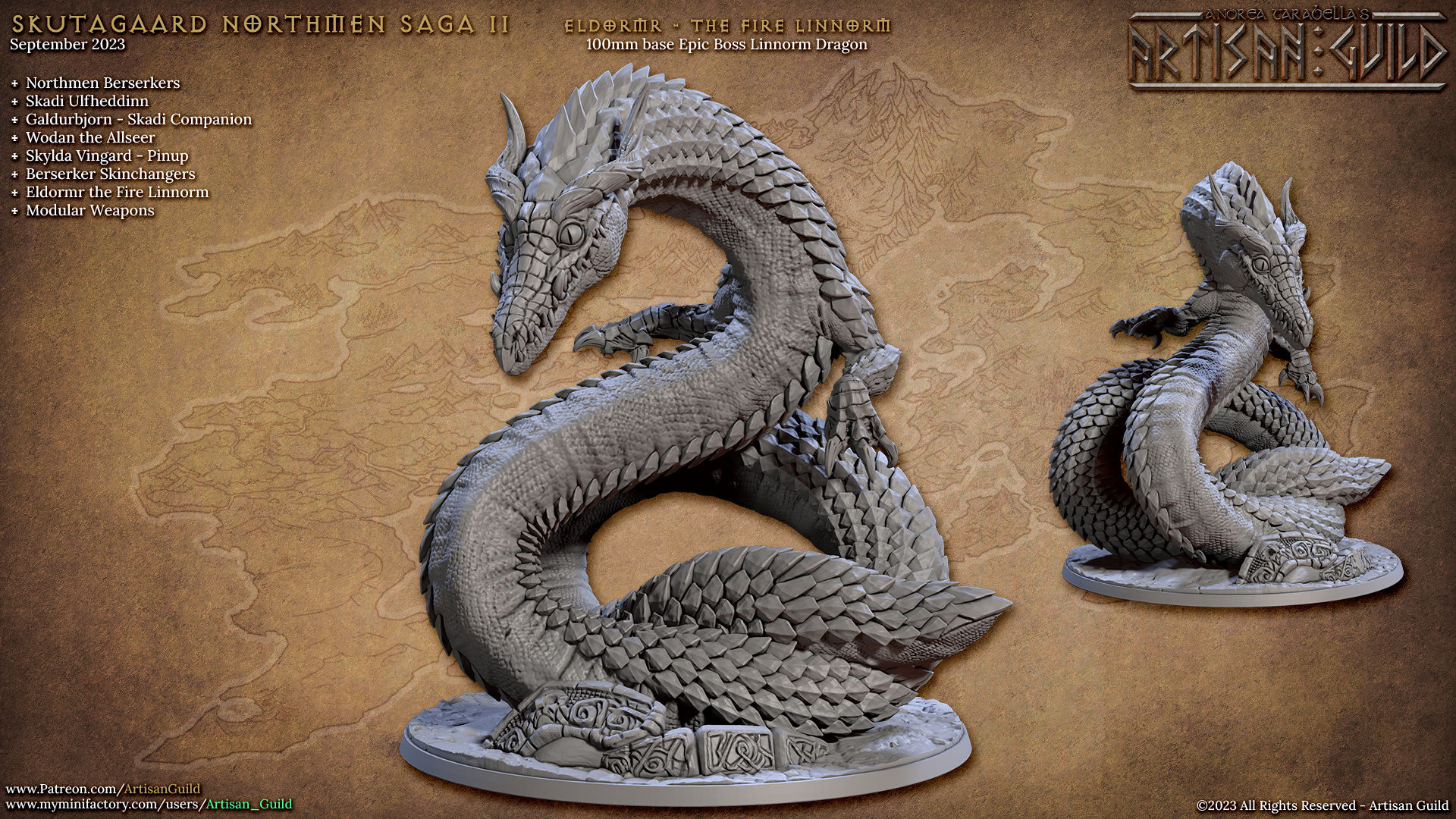 Skutagaard Northmen Saga II Eldormr The Fire Linnorm