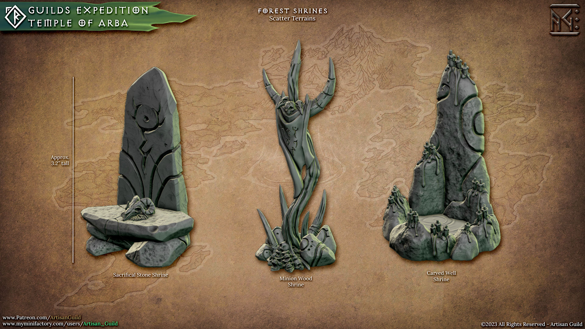 Temple of Arba - Forest Shrines