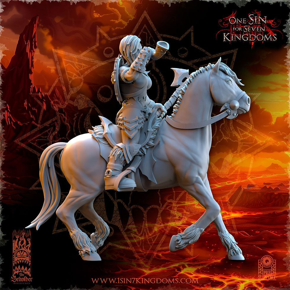 Thumbnail: Realms of Mayhem Barbarian Riders Command Group