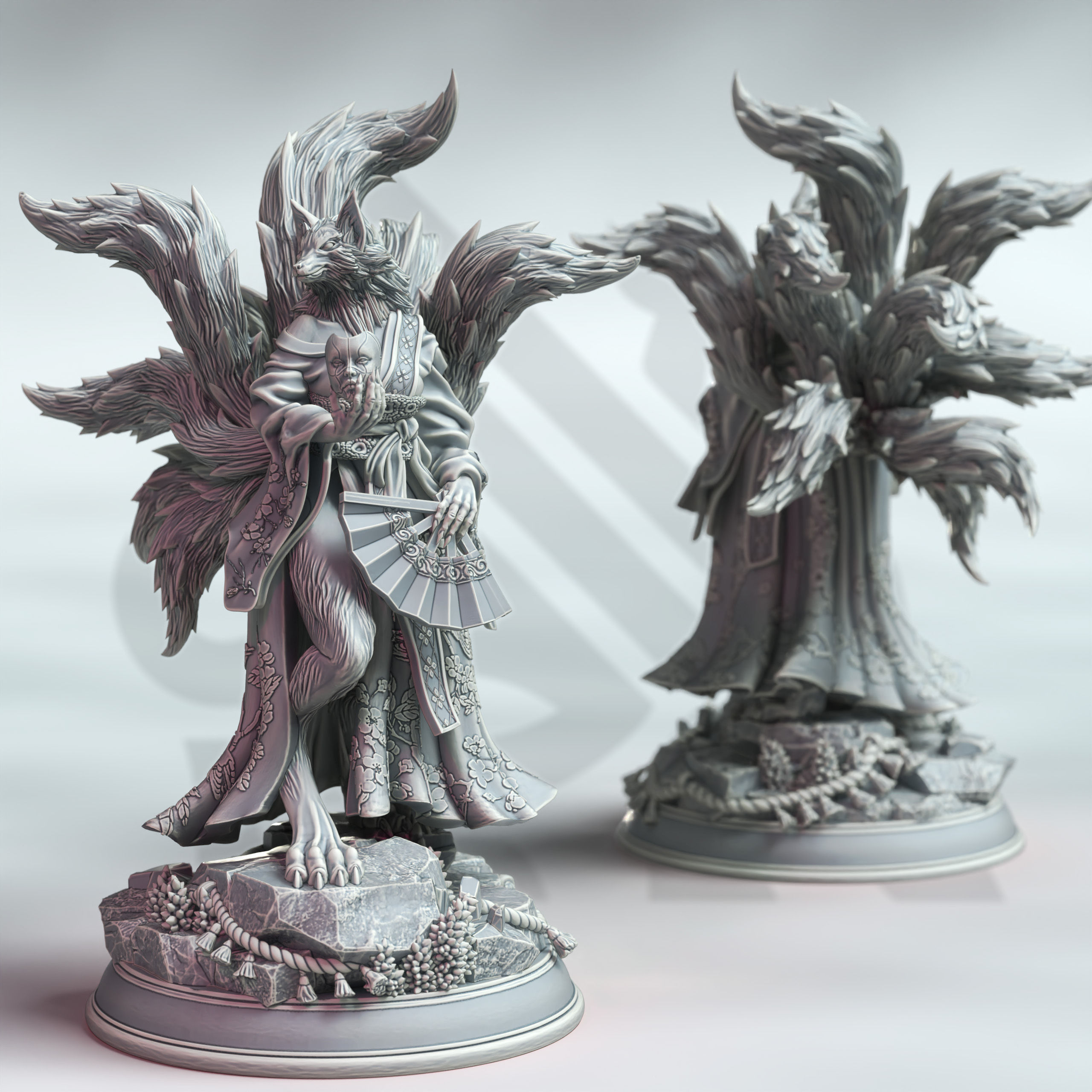 Spirits From The East - Kyubi no Shojo - The Girl With Nine Tails