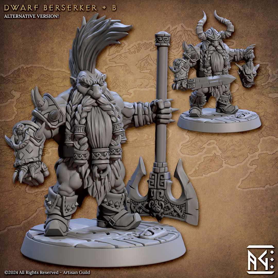 The Quest for Goldvein Dwarf Berserker - B