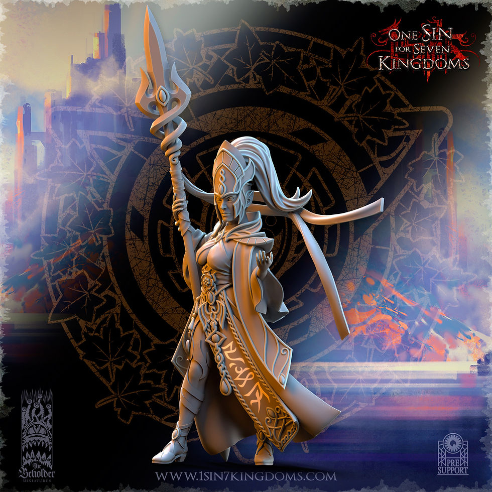 Thumbnail: SILVERMOOR ELVES SEPHIRYA, QUEEN OF THE MOOR