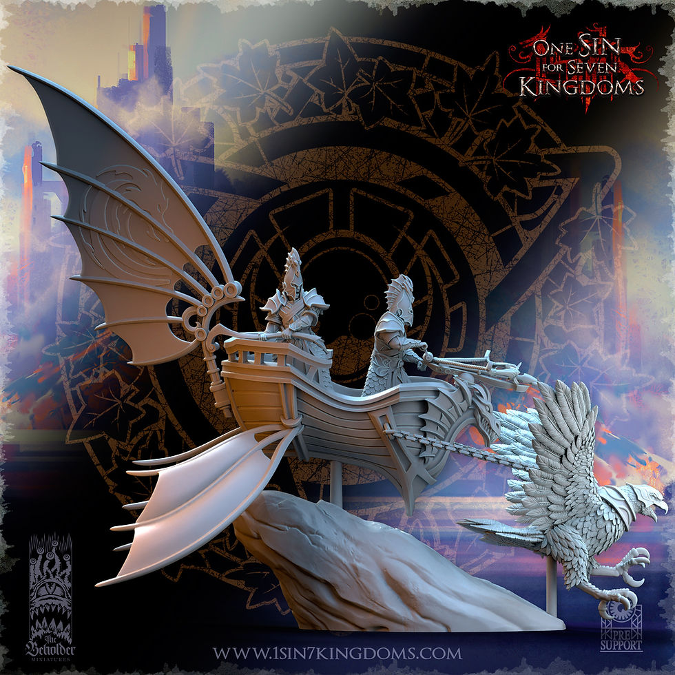 Thumbnail: SILVERMOOR ELVES EAGLE CHARIOT