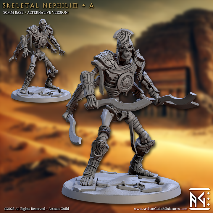 Thumbnail: Tombsworn Skeletons of Denmora - Skeletal Nephelim