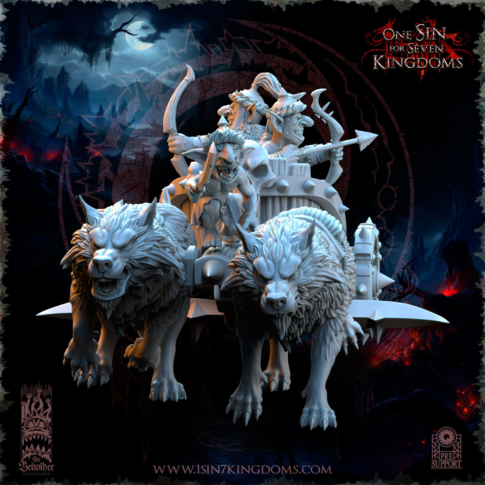 THE BLACK HORDE GOBLINS WAR CHARIOTS
