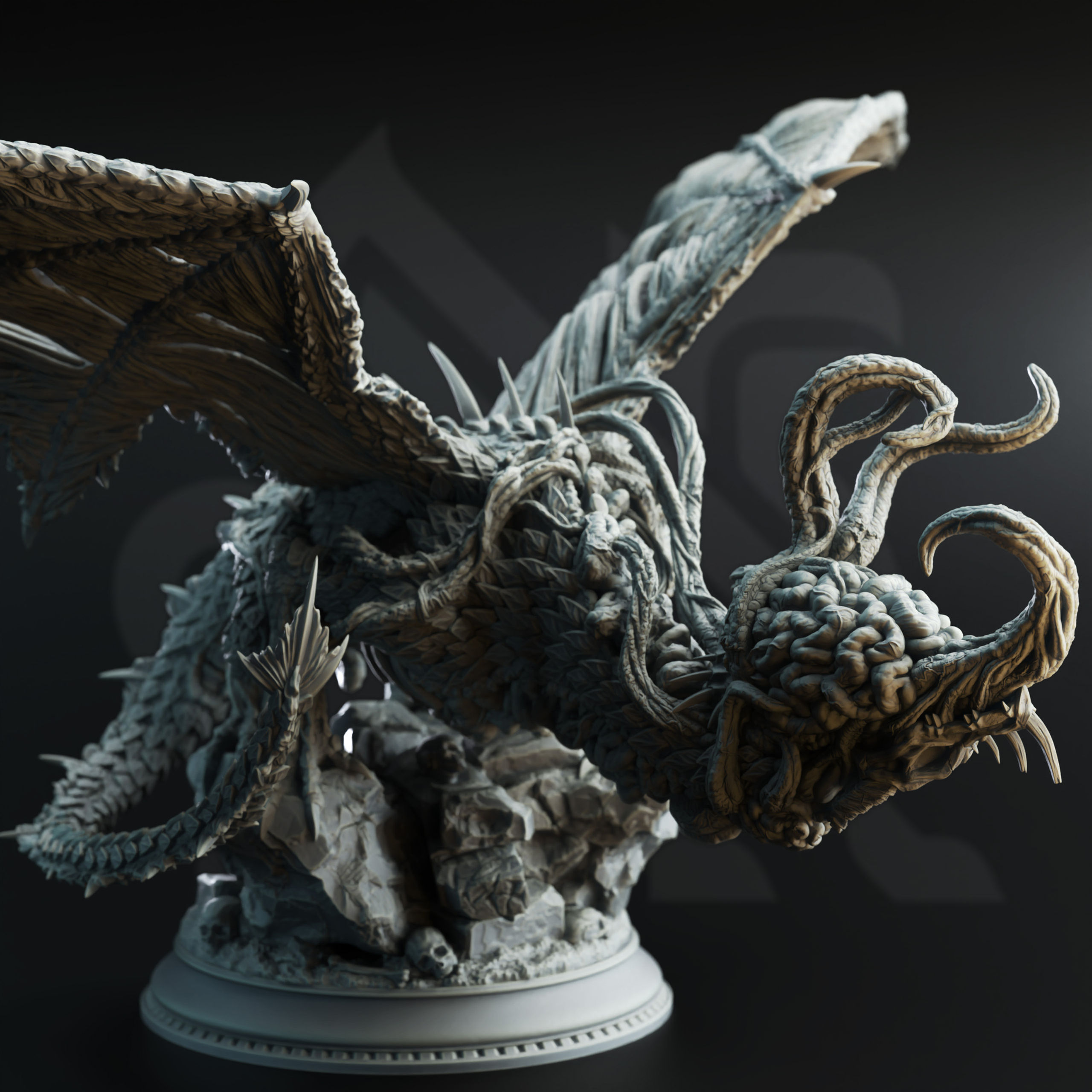 Aberrant Ascension - Midorius the Remade - Eldritch Flayer Dragon