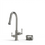 Thumbnail: Vivienne - Foot Pedal Kitchen Faucet -Brushed Nickel