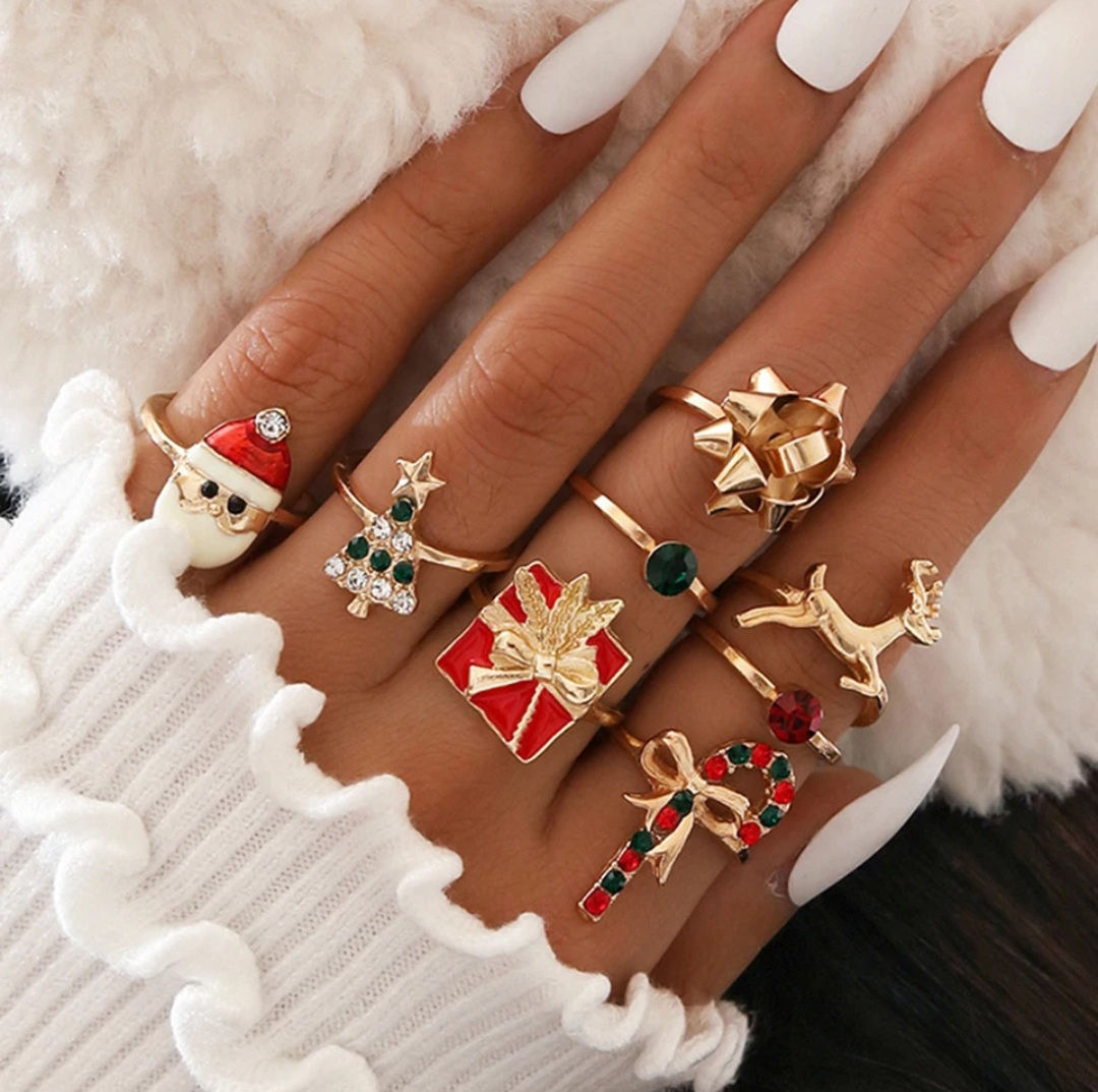 Christmas Ring Set