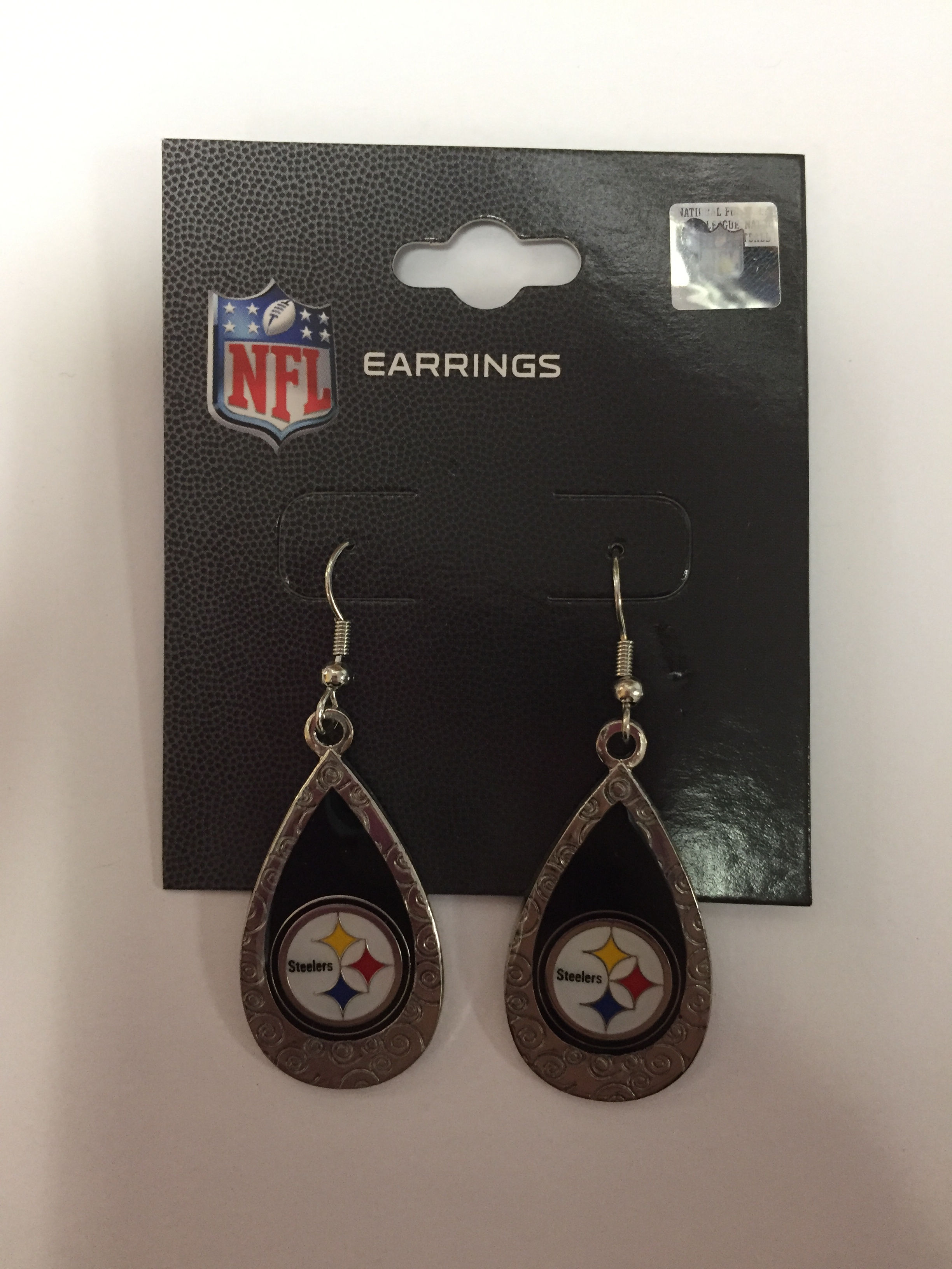 Pittsburgh Steelers Tear Drop Earrings