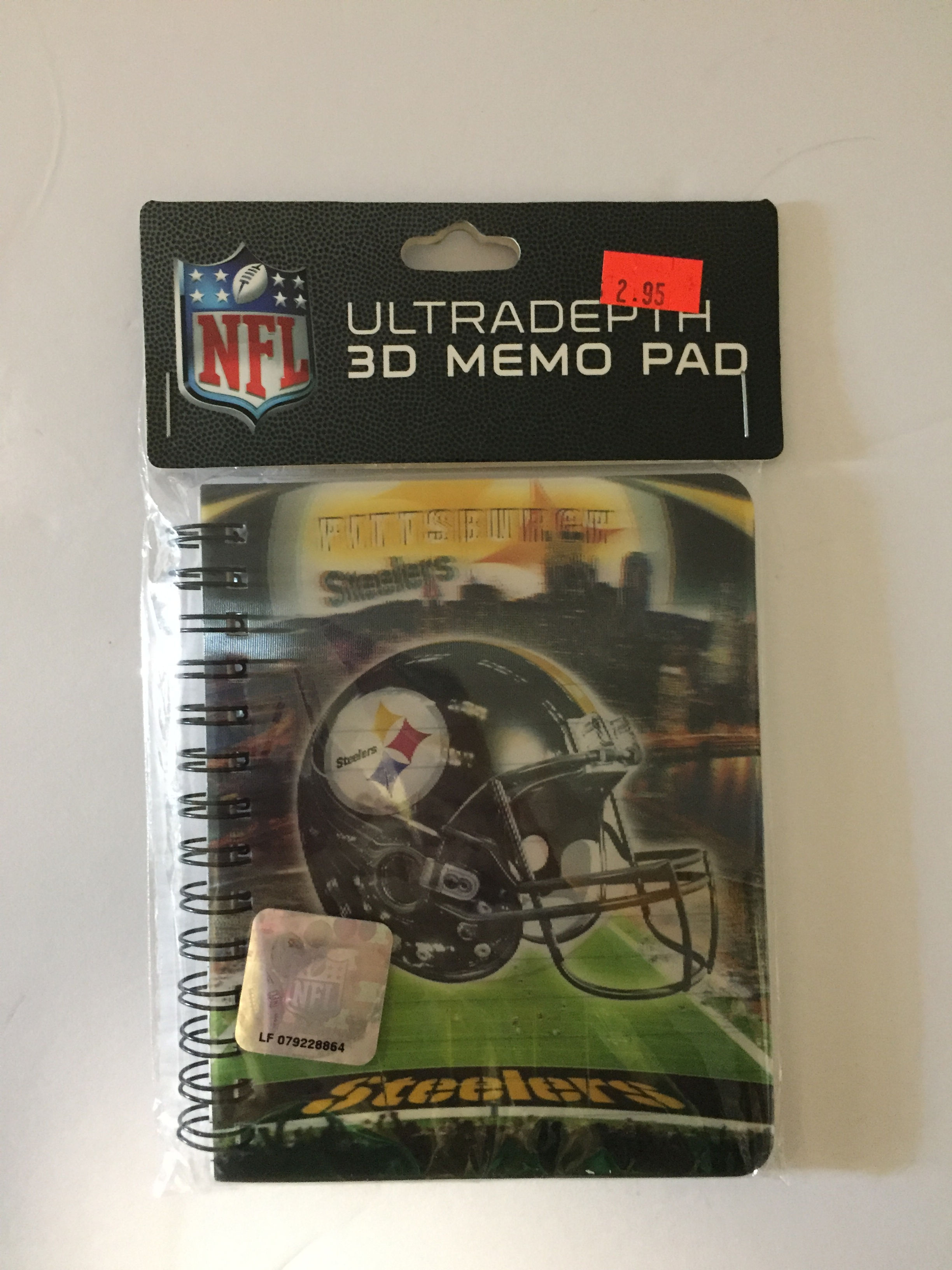 Pittsburgh Steelers Ultradepth 3D Memo Pad
