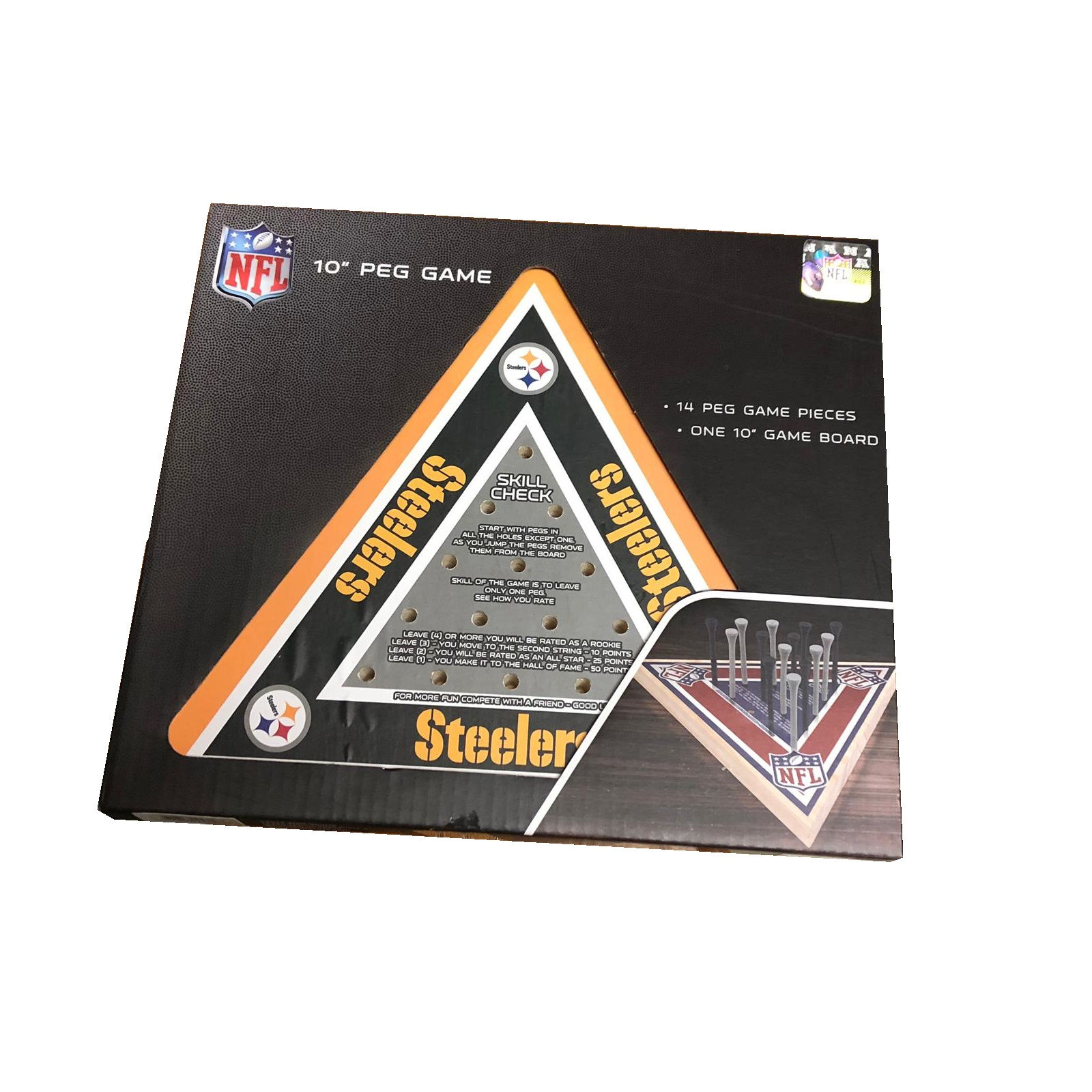 Pittsburgh Steelers 10" Peg Game