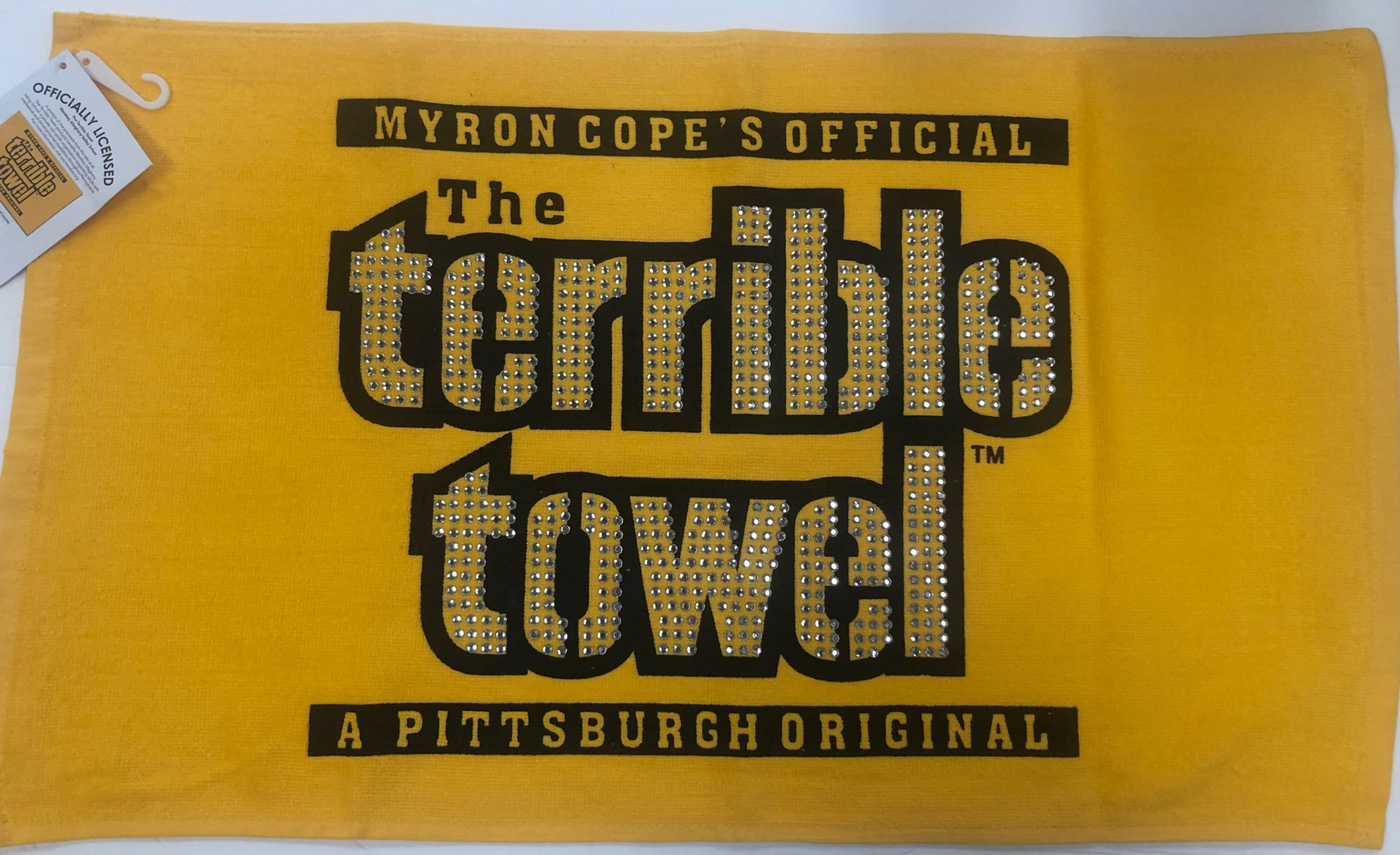 Pittsburgh Steelers Bling Gold - Terrible Towel