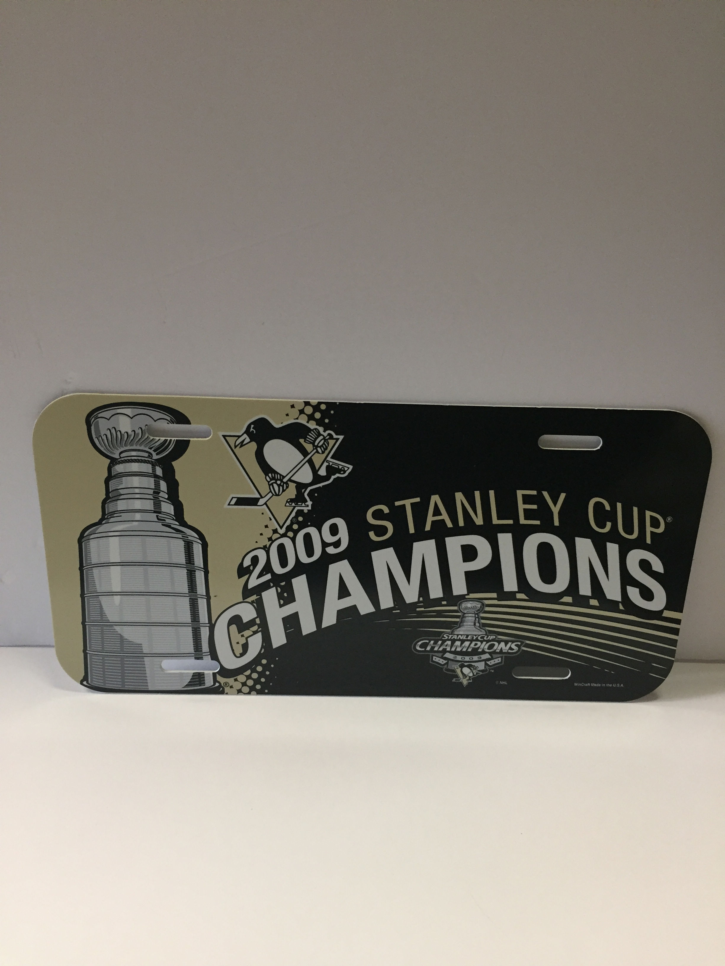 Pittsburgh Penguins, 2009 SCC -  License Plate